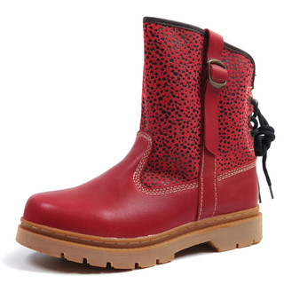 Botas Martin de couro genuíno para localizador de estrada, botas gerais femininas de couro mongol, botas de cano médio d