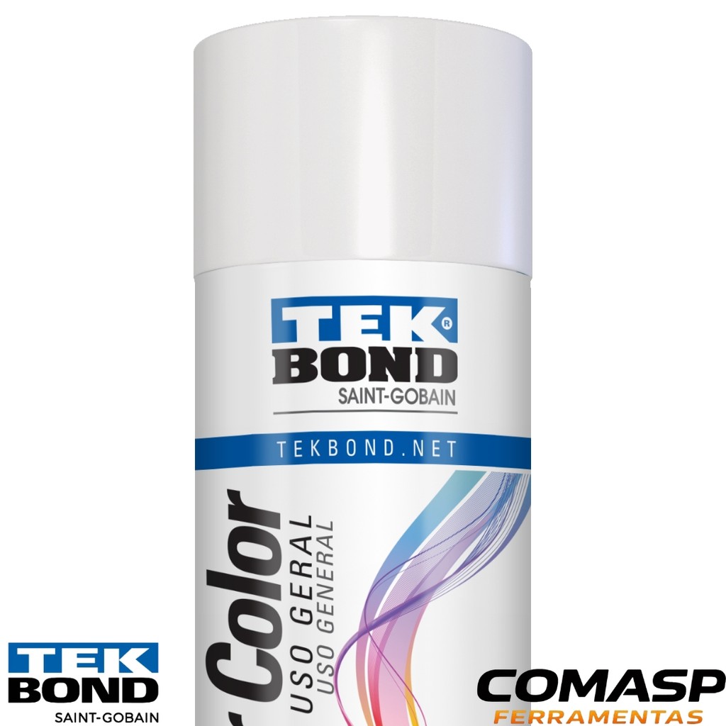 Tinta Spray Uso Geral Gelo TekBond 350 ML250G · foto 2
