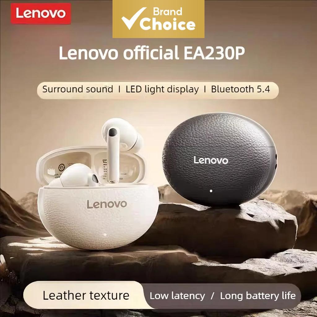 Fones de Ouvido Lenovo EA230P True Wireless Bluetooth 5.4, Cancelamento de Ruído AI ANC, Bateria 24h, Driver 13mm, Fone
