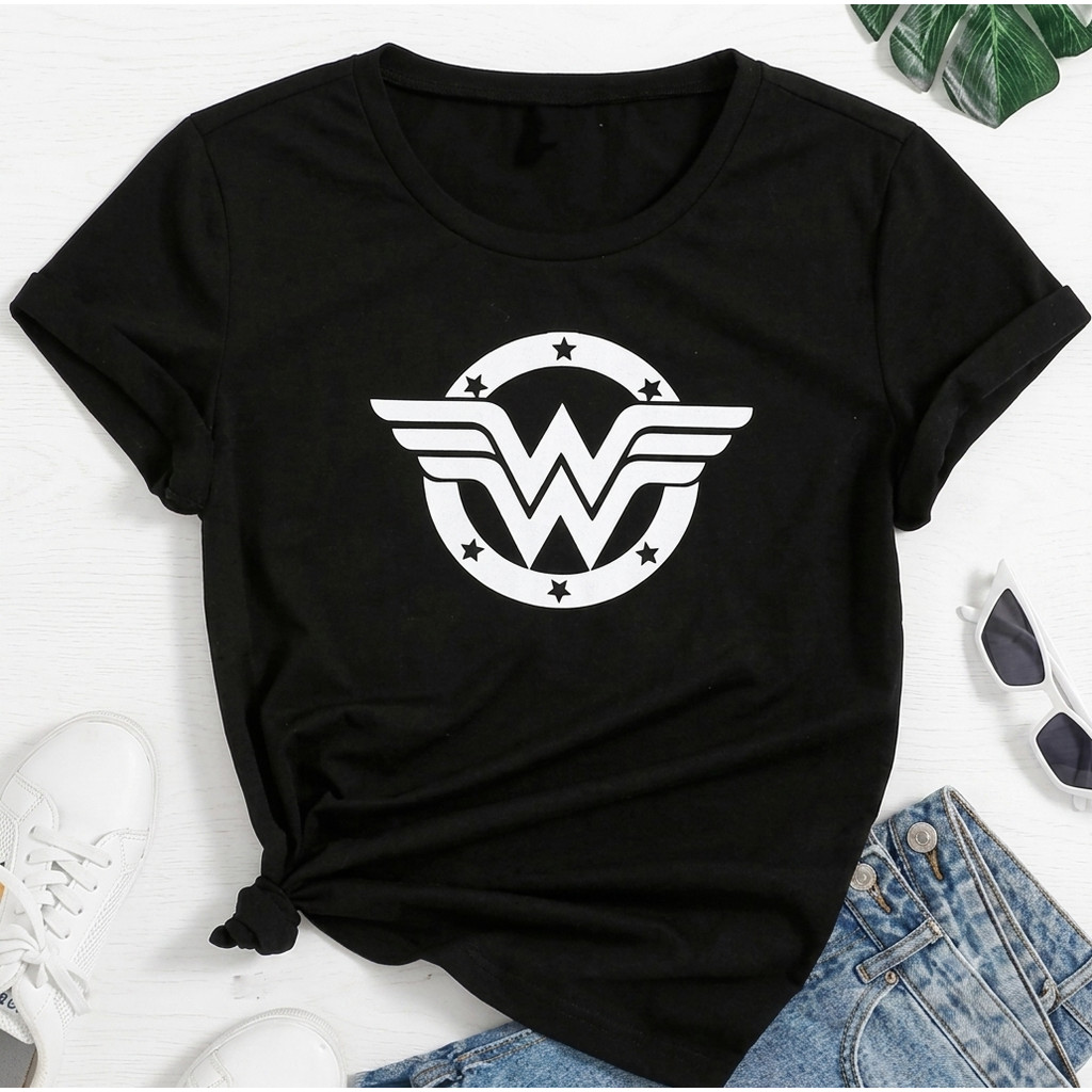 T-shirt Blusa Linda Mulher Maravilha Camiseta Feminina Camisa Envio Imediato