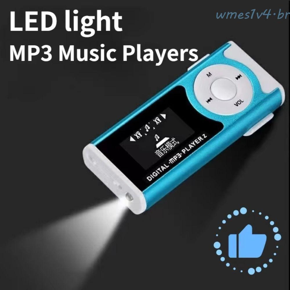 WMES Mini Reprodutor De MP3 Portátil , Slot Para Placa De Som Sem Perdas , Reprodutores De Música MP3 USB , Teclas De To