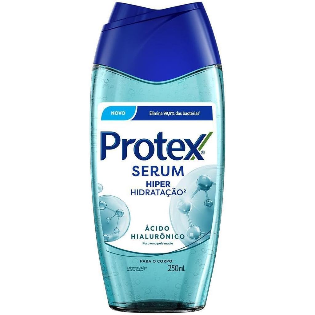 Sabonete Líquido Protex Sérum Hiper Hidratação Ácido Hialurônico Com 250ml