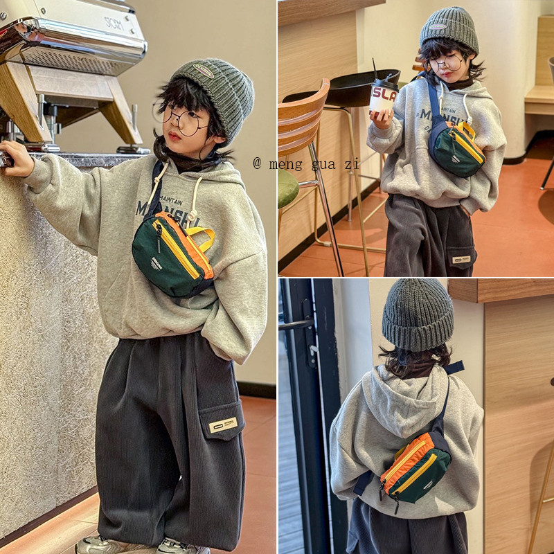 Moda legal moda crianças saco influenciador menino esportes saco de peito moda bonito menina bebê mudança Cross-corpo sa