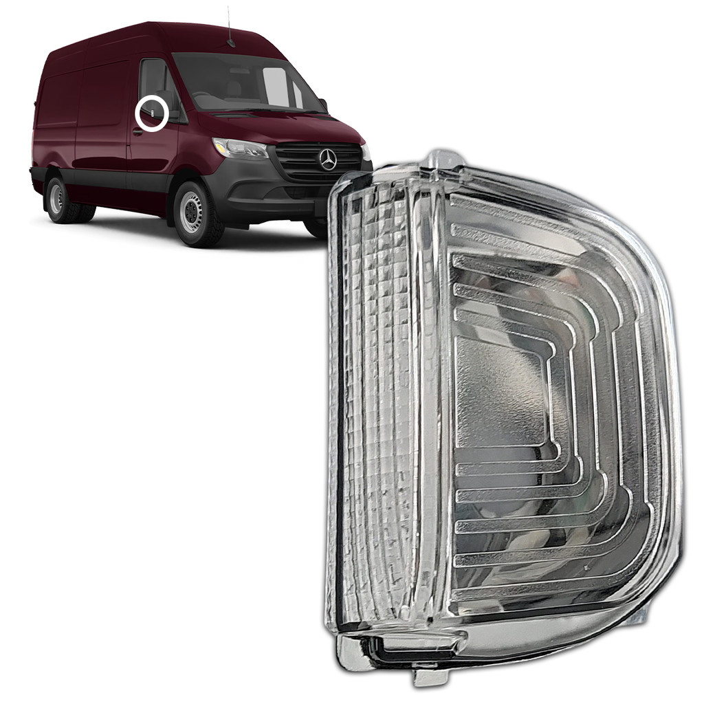 Seta Pisca Retrovisor Mercedes Sprinter 416 Van 2019 A 2024 em Oferta na Shopee