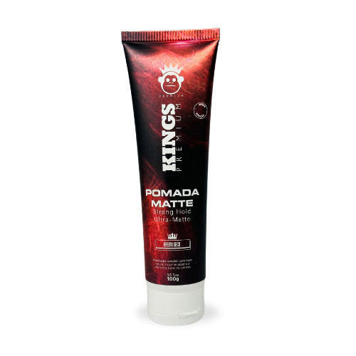 Pomada Modeladora Matte Bisnaga Premium 100g - Kings PRODUTO PROMOCIONAL LER ATENTAMENTE A DESCRIÇÃO
