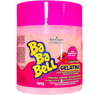 GELATINA CAPILAR BABABELL TUTTI FRUTTI BELL CORPUS FIXAÇÃO E VOLUME em Oferta na Shopee