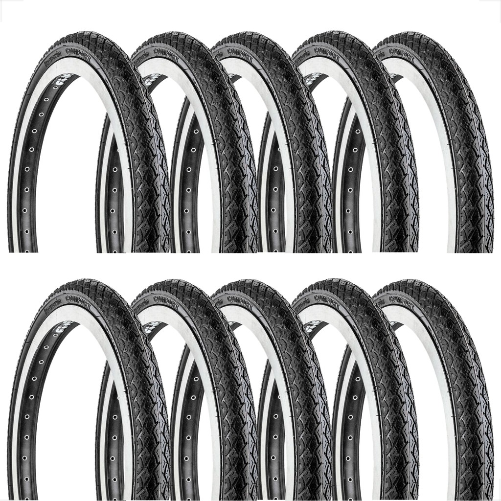 KIT 10 UNIDADES Pneu Levorin Comfort Aro 20 x 1.75 Bicicleta Bmx Mtb Infantil Balão ATACADO REVENDA