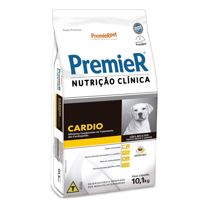 Ração Premier Nutrição Clínica Cardio Cães Adultos 10,1 Kg