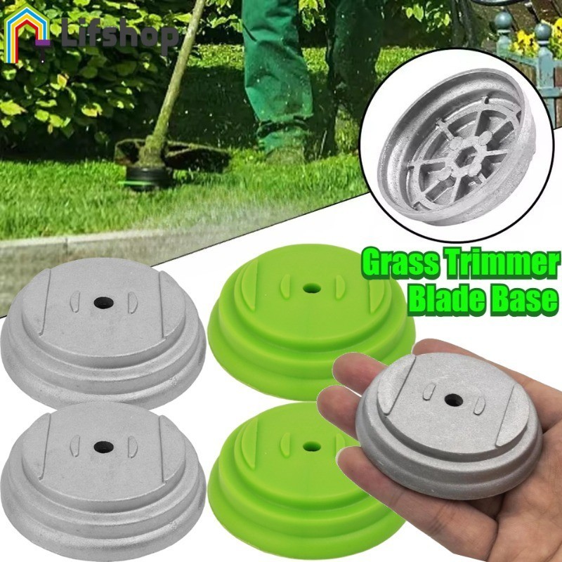 Base De Lâmina De Cortador De Grama Para Motor De Eixo Fino E Lâminas De 3 Furos , Peça De Reposição De Plástico/Liga Du