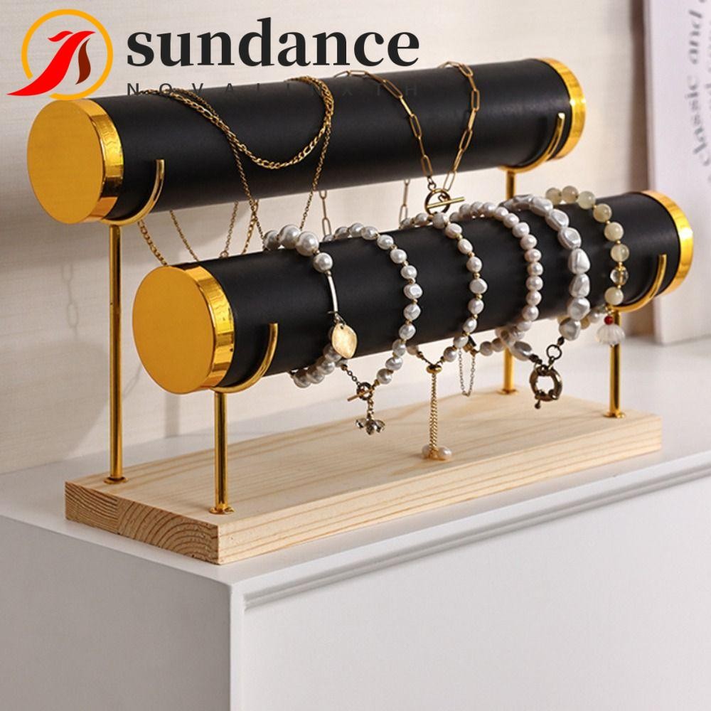 Rack De Armazenamento SUNDANCE , Suporte Organizador De Pulseira De Veludo Multicamadas De Exibição De Joias Removível em Oferta na Shopee