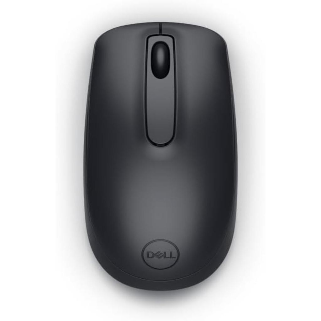 Mouse Dell Sem Fio WM118 Óptico 1000 DPI USB Compacto e Confortável Preto