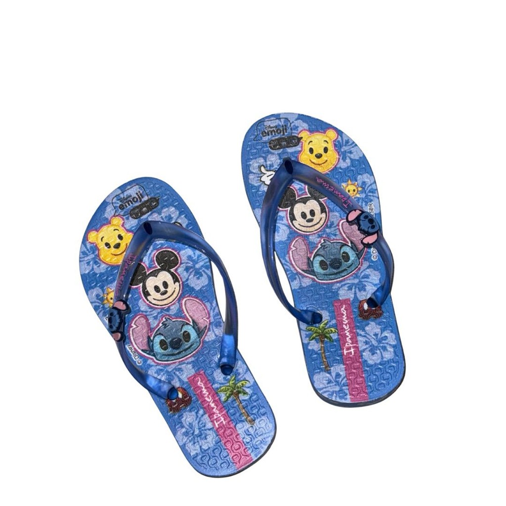 Chinelo De Dedo Infantil Ipanema Personagem Disney Stitch