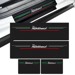Soleira Da Porta Para Fiat Fastback 2025 Preto Texturizado