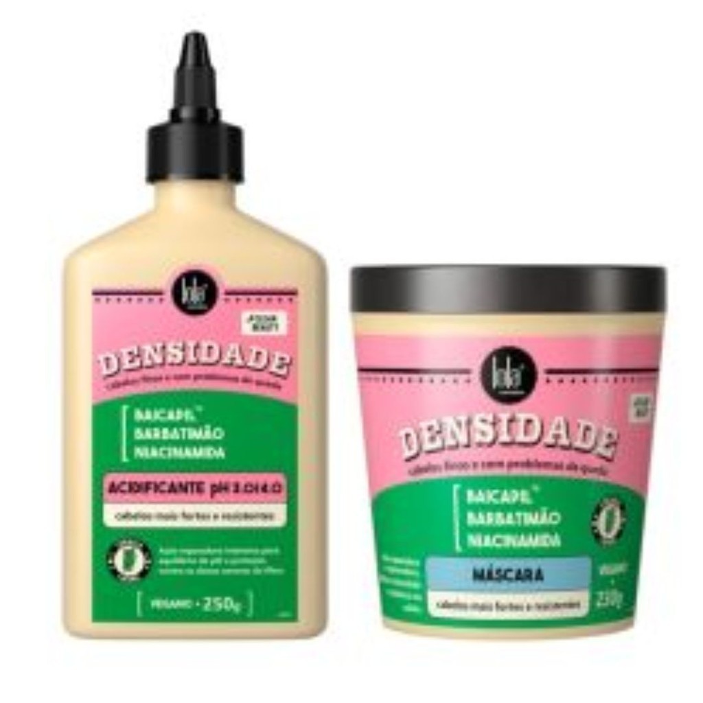 Kit Lola Cosmetics Reparação Densidade - Acidificante e Máscara de Reconstrução