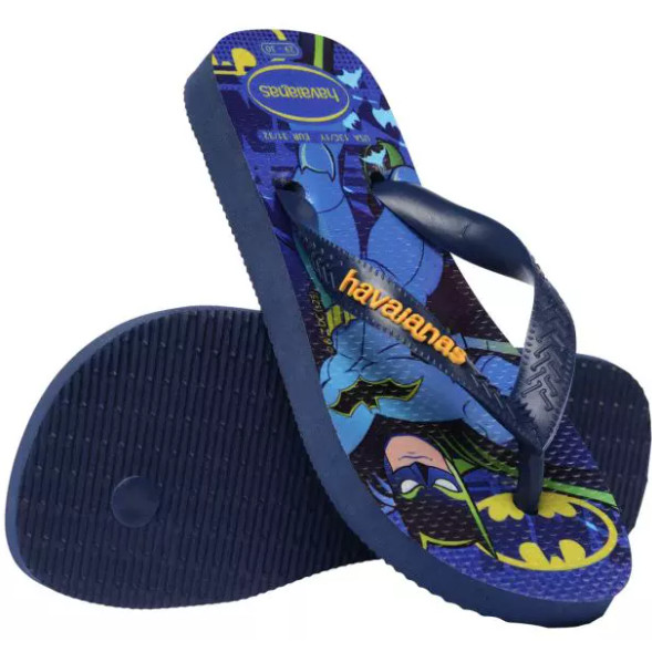Chinelo Havaianas Infantil Menino Kids Top Warner Batman
