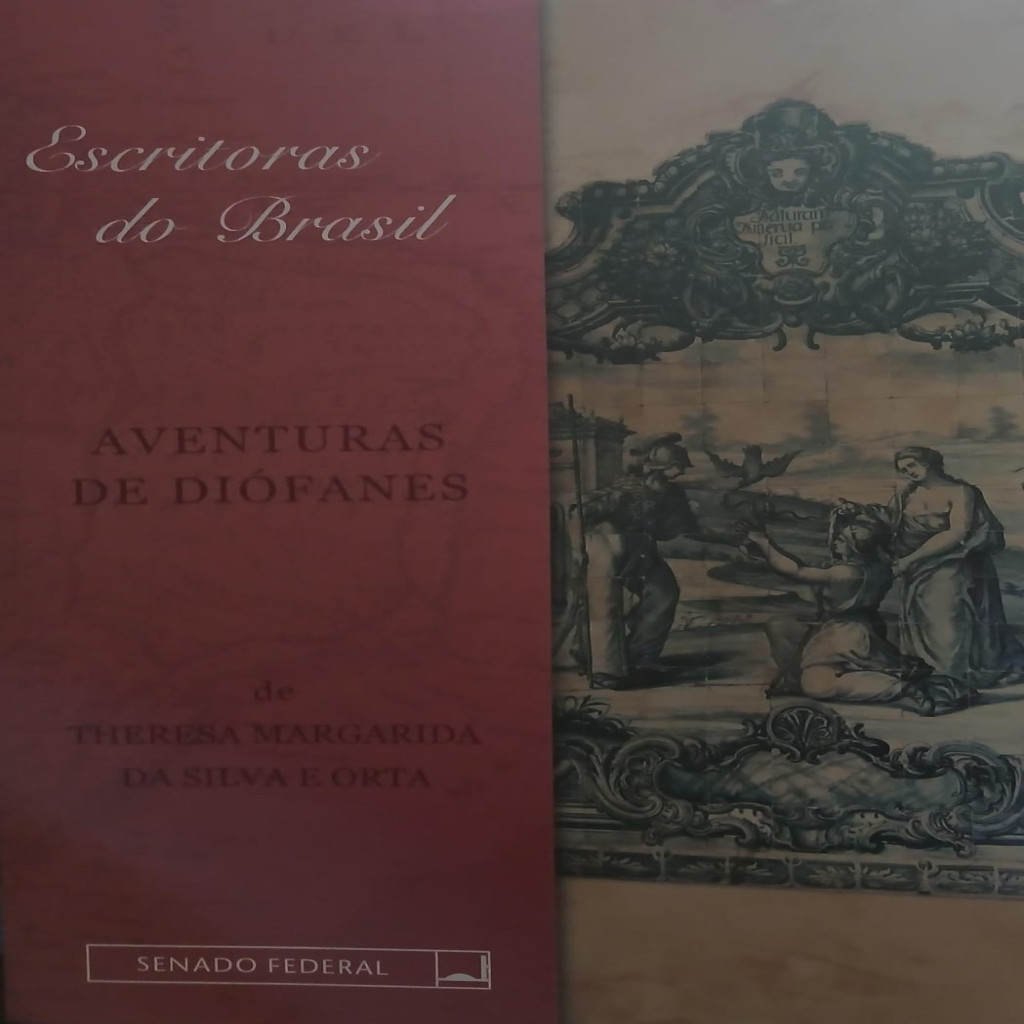Escritoras do Brasil - Aventuras de Diófanes autor Theresa Margarida sa Silveira e Orta