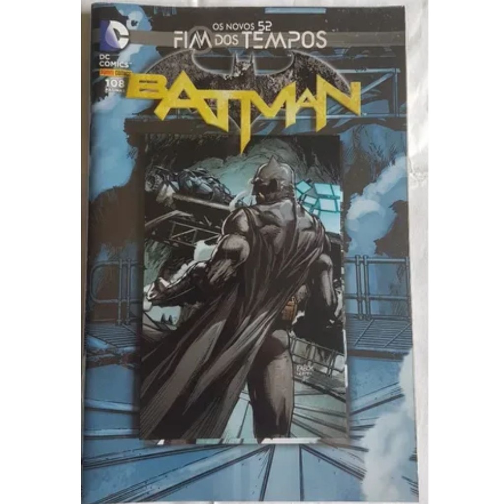 HQ Os novos 52- Fim dos tempos Batman (Capa de acetato) Volume 1 de Panini Comics e Dc comics