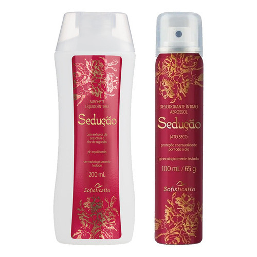 Sabonete Íntimo Sedução E Desodorante Anti Odor Pelvico Kit