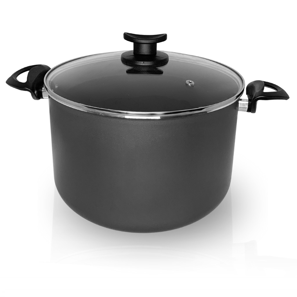 Caldeirão Panela Alta Teflon Antiaderente 26 cm Tampa Vidro em Oferta na Shopee