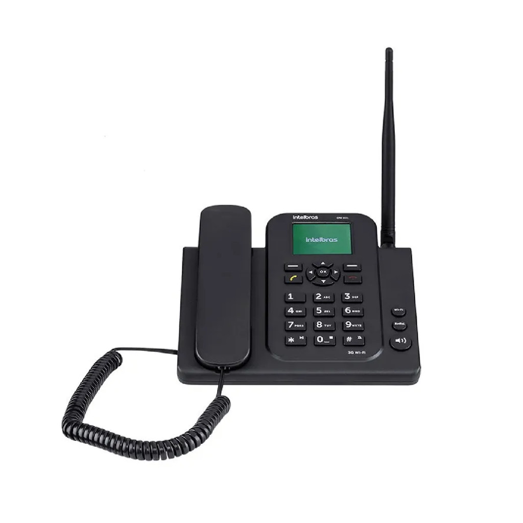 Telefone Celular Rural De Mesa Roteador Intelbras Cfw 8031 Wifi 3g em Oferta na Shopee