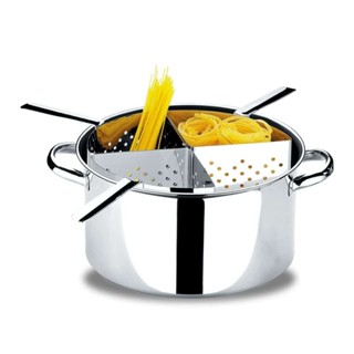 Espagueteira Macarrão de Inox 4 Divisões Linha Savoy Brinox em Oferta na Shopee