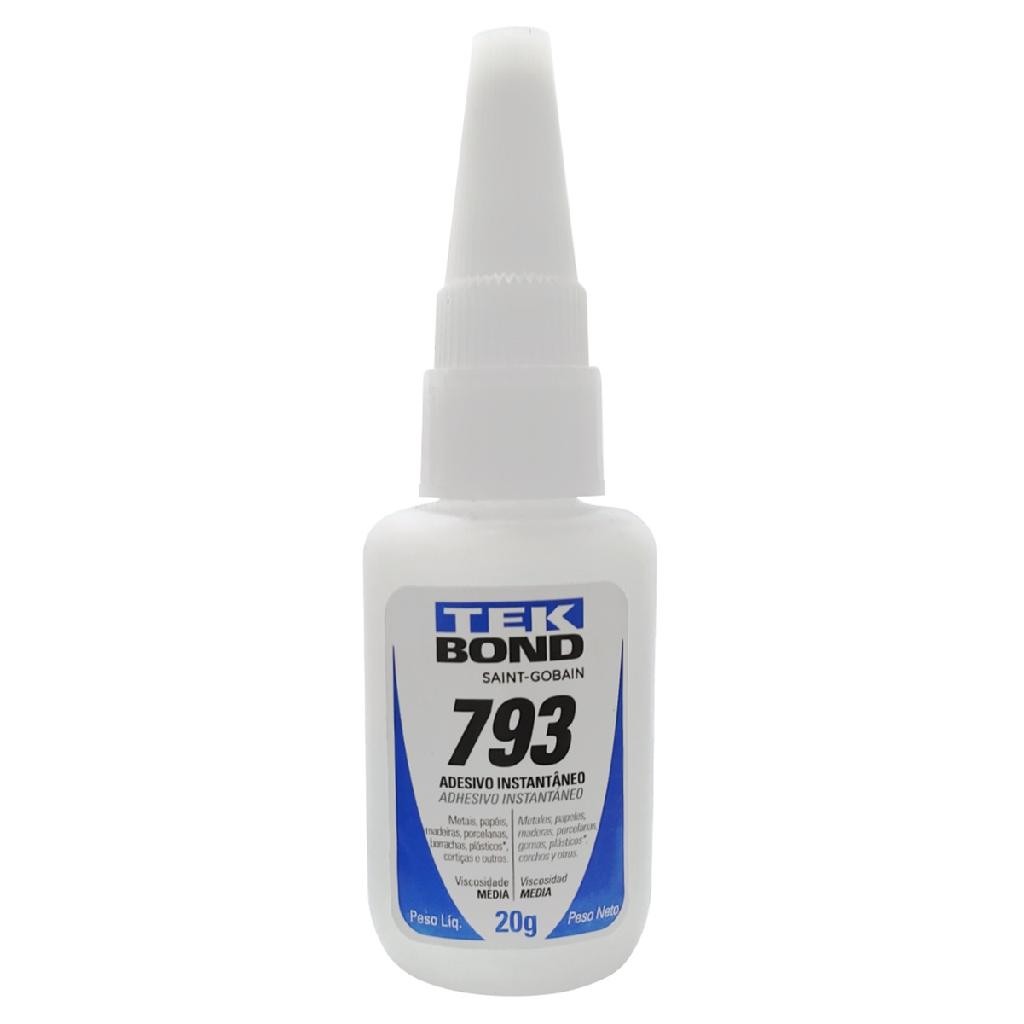 Cola Instantânea Tekbond 793 20g Super Bond Transparente