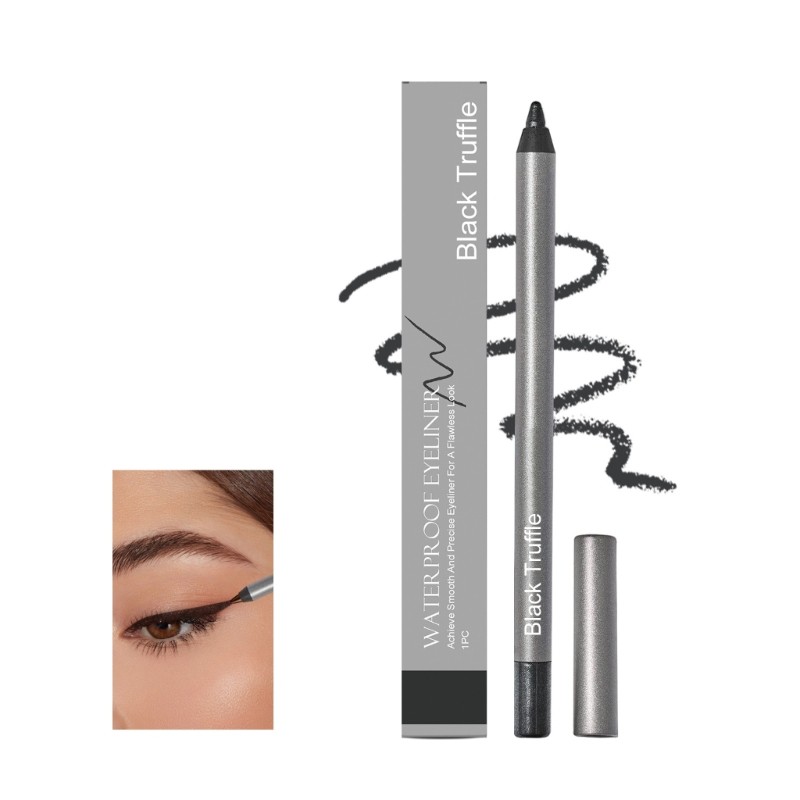 Hi * Longwear Delineadores À Prova D Contorno Natural Preto Fosco Lápis Para Olhos Aquosos Hol