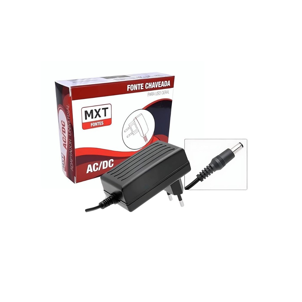 Fonte Chaveada Para Cftv 12V 2A Com Led