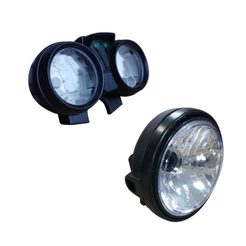 Farol Aro Preto Carcaças Superior Interna Inferior Painel Yamaha Ybr 125 2006 2007 2008