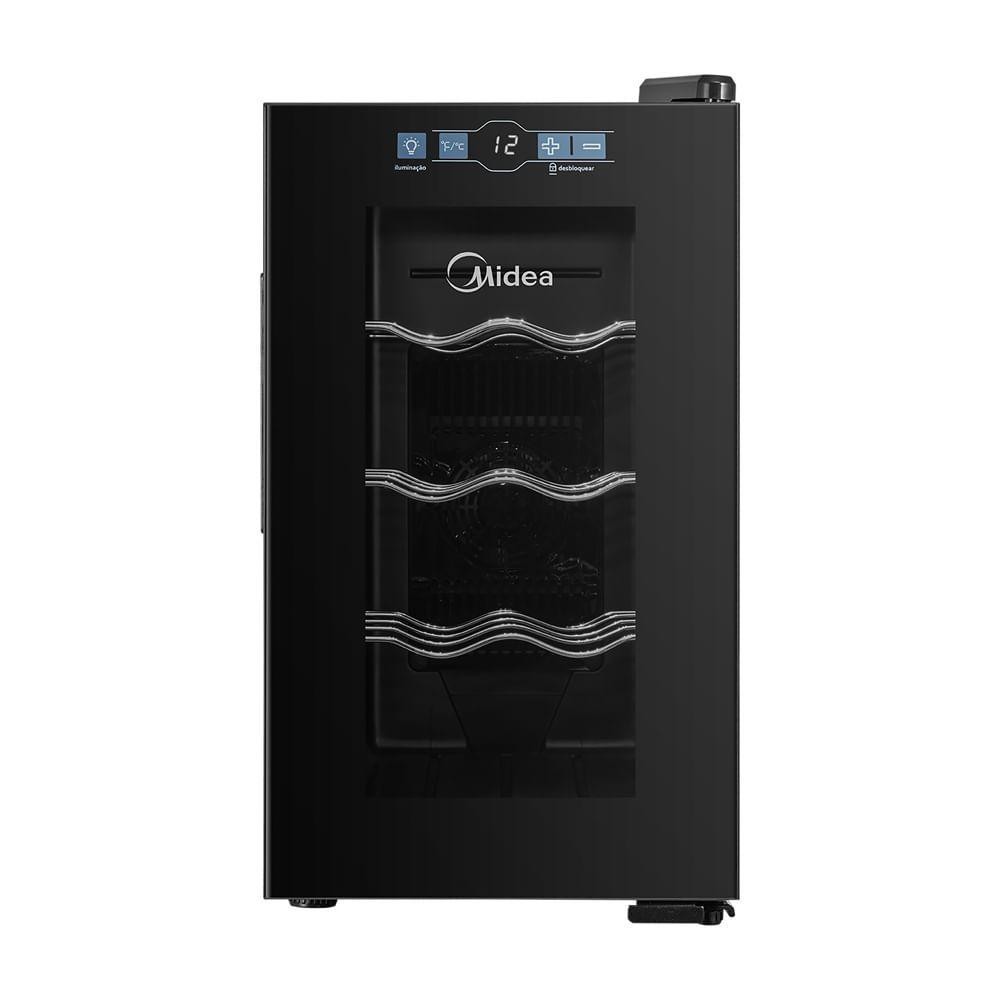 Imagem Adega Climatizada Midea 8 Garrafas MDRW053FGGGL3 Bivolt