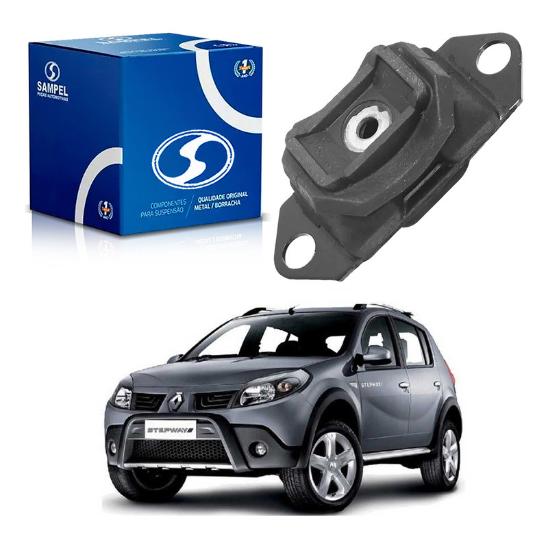 Coxim Motor Esquerdo Sandero Stepway 1.6 2007 A 2013 em Oferta na Shopee