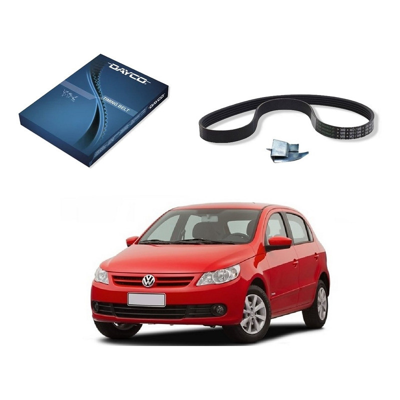 Correia Elastica Alternador Gol G5 1.0 1.6 8v 2008 A 2013 em Oferta na Shopee