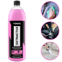 Extractus Sensitive Limpador Ultra Concentrado Para Tecidos Delicados de Fibras Naturais Vonixx 1,5l