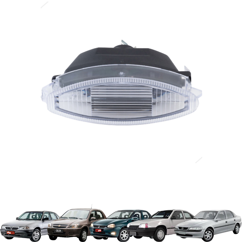 Lanterna Placa Corsa Celta Kadett Vectra - Ete7977 Vectra 1997 a 1998   P17651 em Oferta na Shopee