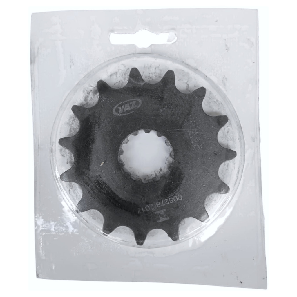 Pinhão 15 P 520, Yamaha MT-03 321, YZF-R3 321, WR 450, YZ 250, YZ 450F, YFM 650, YFZ 450 - VAZ