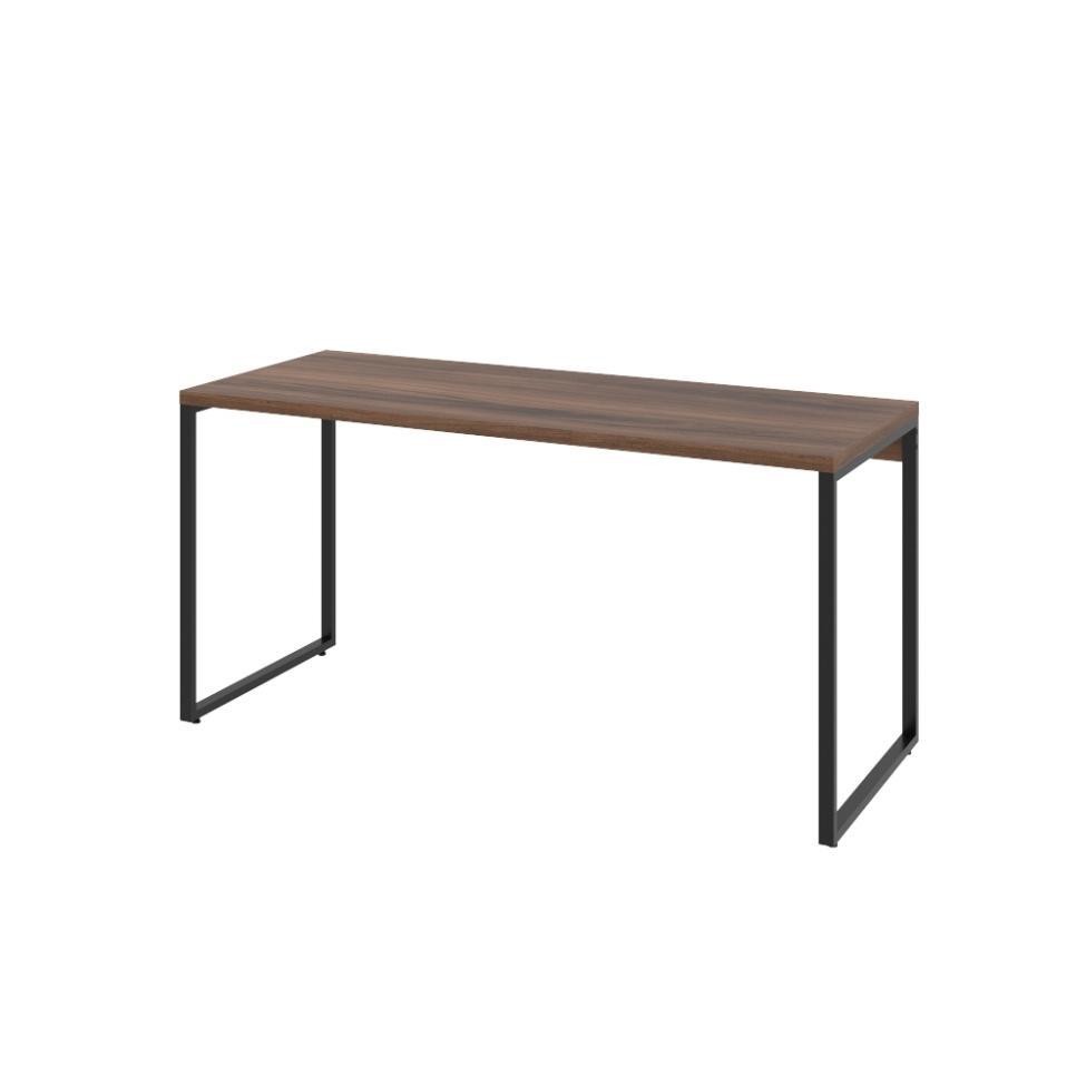 Mesa de Escritório Kuadra I Nogal 150 cm em Oferta na Shopee