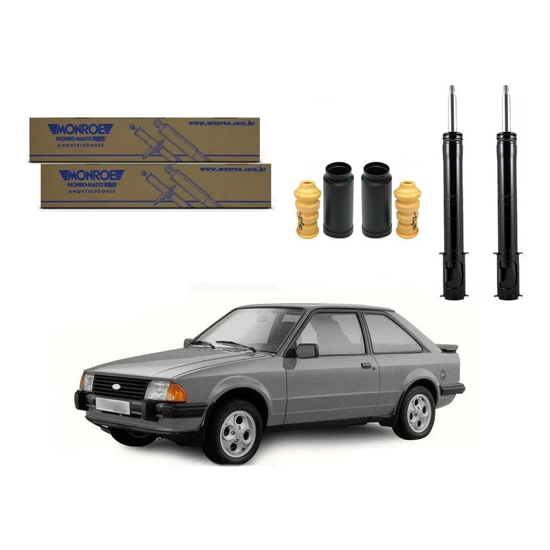 Kit Amortecedor Traseiro, Escort 1.6 1.8 1983 A 1994