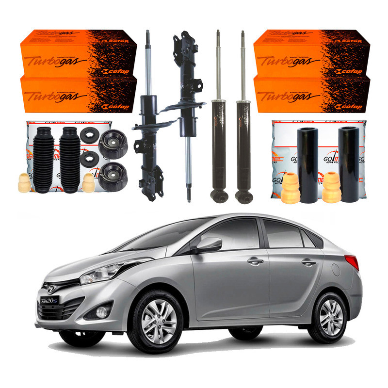 Amortecedor Dianteiro Traseiro Hb20 1.0 1.6 2016 A 2019 em Oferta na Shopee