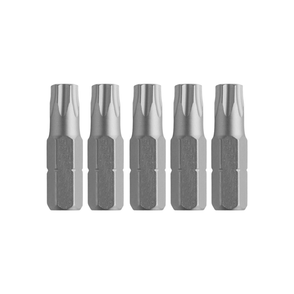 Kit com 5 Bits Torx T30 x 25mm Encaixe 14" SATA ST59237ST em Oferta na Shopee