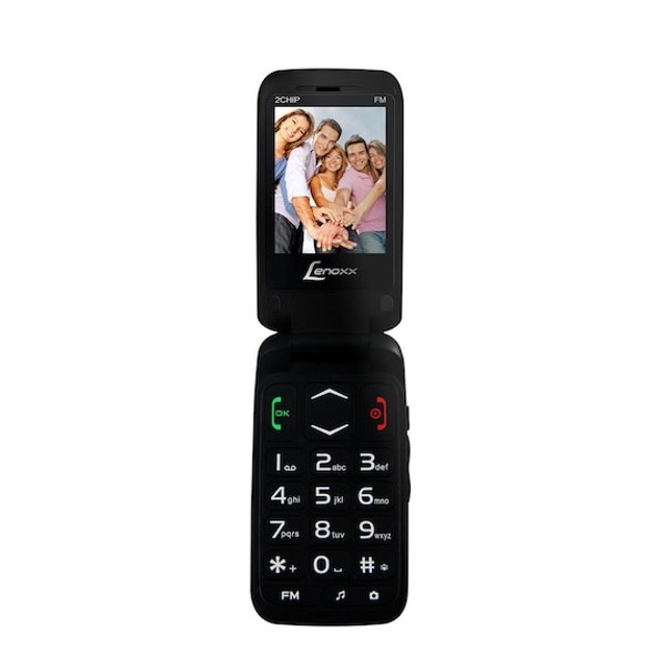 CELULAR DO IDOSO LENOXX CX 908 TELA 2.4" DUAL CHIP PRETO