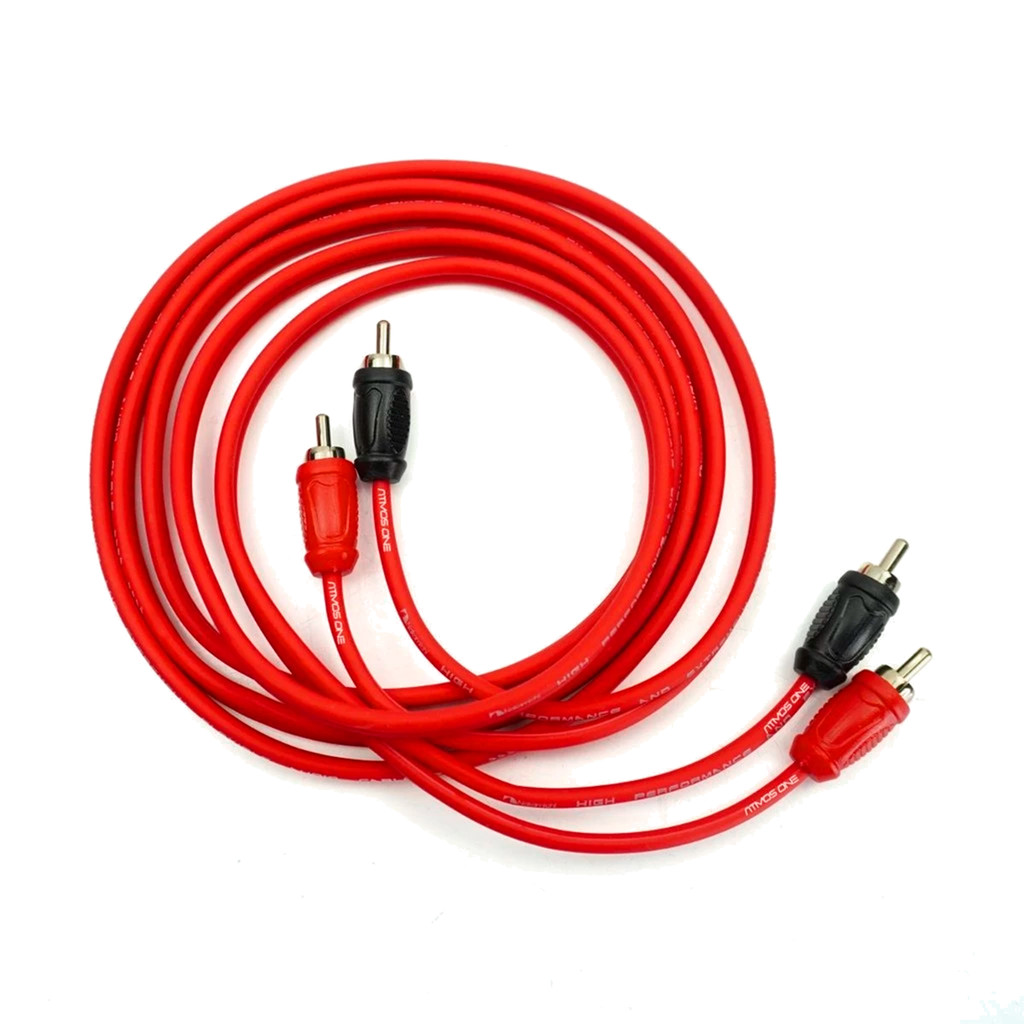 Cabo RCA Blindado 2 Metros Antirruido Conector Banhado a Ouro Áudio Estéreo Som Automotivo Cabo Carro - Nakamichi em Oferta na Shopee