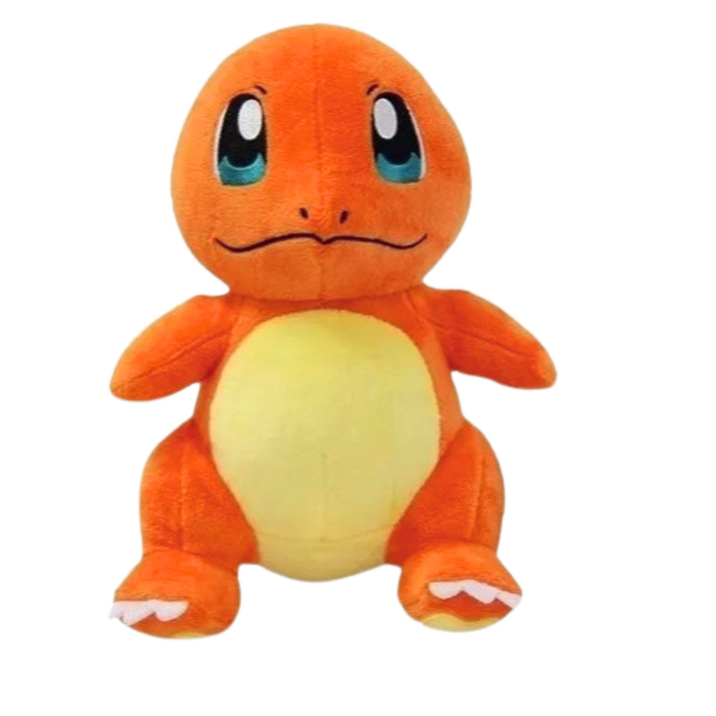 Pelúcia Pokémon Charmander 20cm – Fofa e Perfeita para Crianças