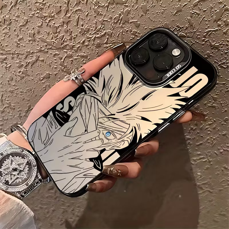 Capinha capa para Samsung A03 A04 A12 A13 A14 A15 A32 A54 S22 S23 Gojo Satoru À Prova D'água De Choque E Dissipação De C em Oferta na Shopee