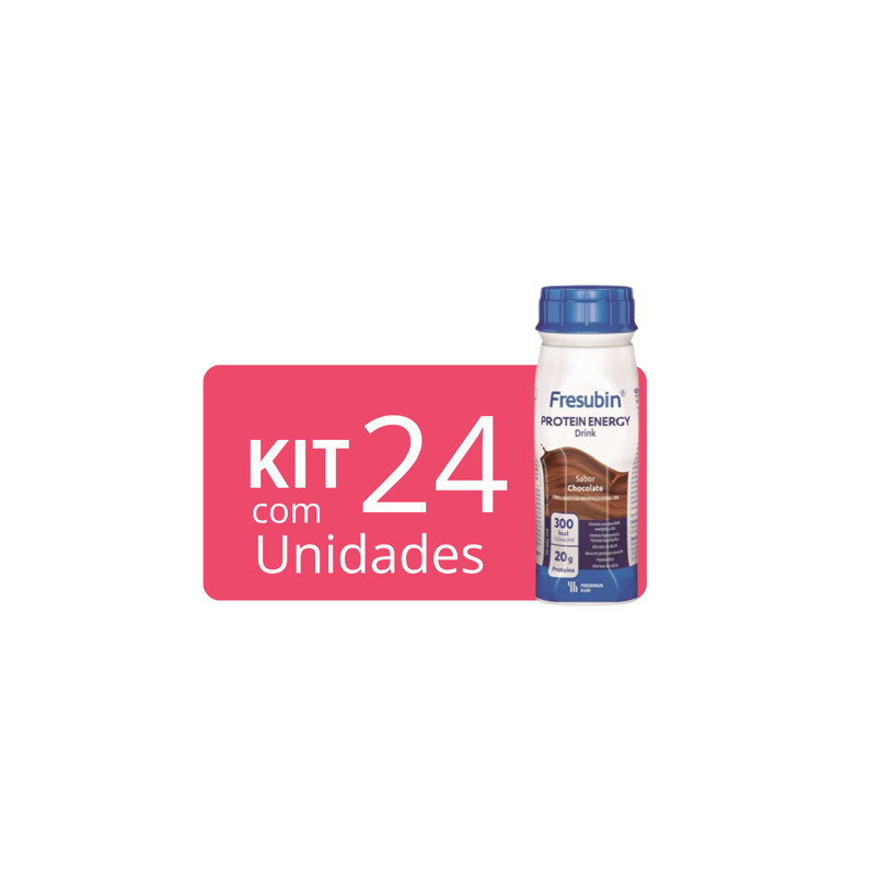 Kit Com 24 Unidades De Fresubin Protein Energy Chocolate 200ml