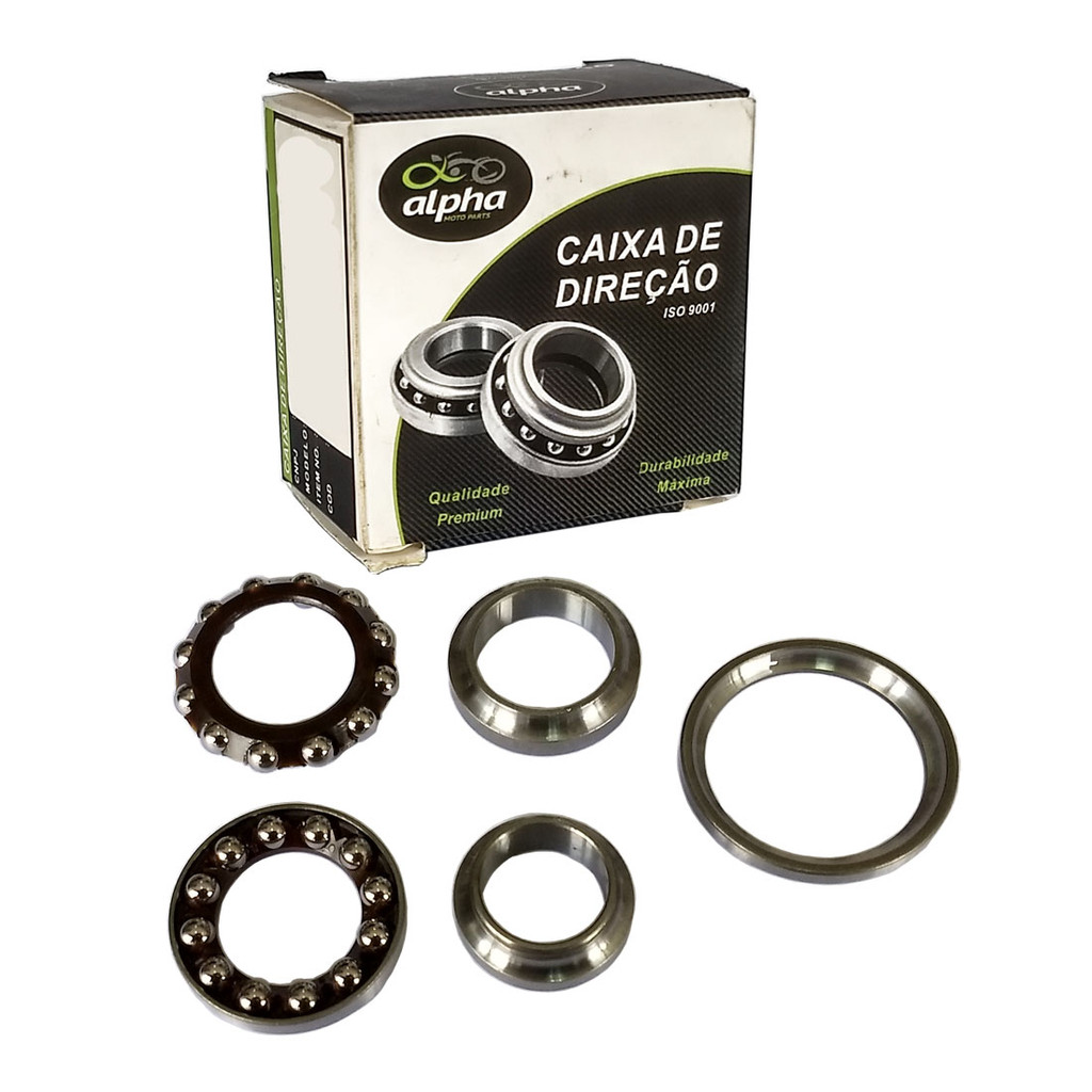 Caixa Direção Esferas RD350 / XT600 / Fazer 250 ATÉ 17 / Lander 250 / Tenere 250 / XT 660 (alpha)
