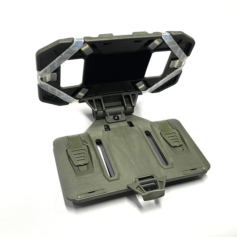 Suporte Tático De Telefone MOLLE , Placa De Navegação Dobrável , Equipamento De Retenção De Celular , Acessórios De Cole