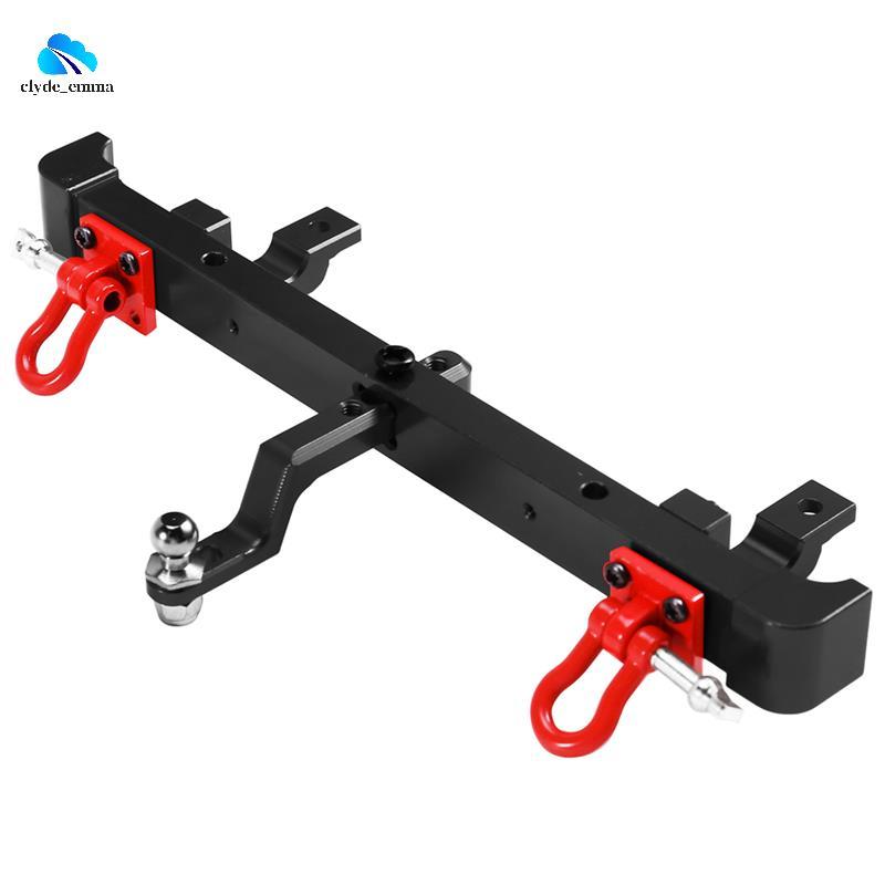 Atualização De Metal Para MN Modelo 1/12 Peças De Carro MN82 LC79 RC-Gancho De Reboque De-Choque Traseiro Preto