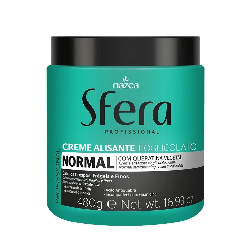 Alisante em Creme Sfera Profissional Normal 480g