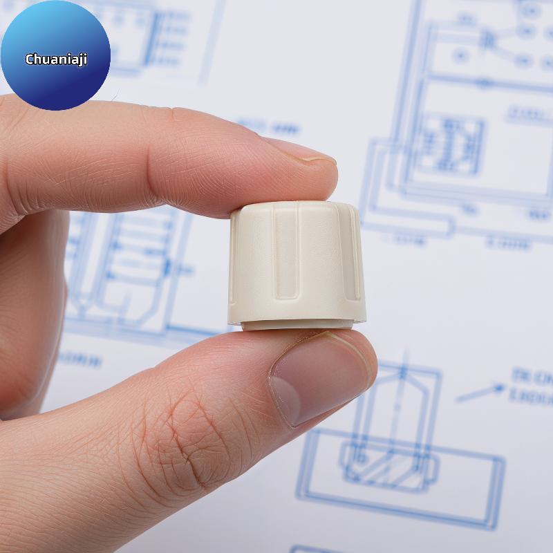 Chuaniaji Substituição Osciloscópio Interruptor De Alimentação Plástico Botões Tampa Imprensa Para TDS210 TDS220 TDS2012