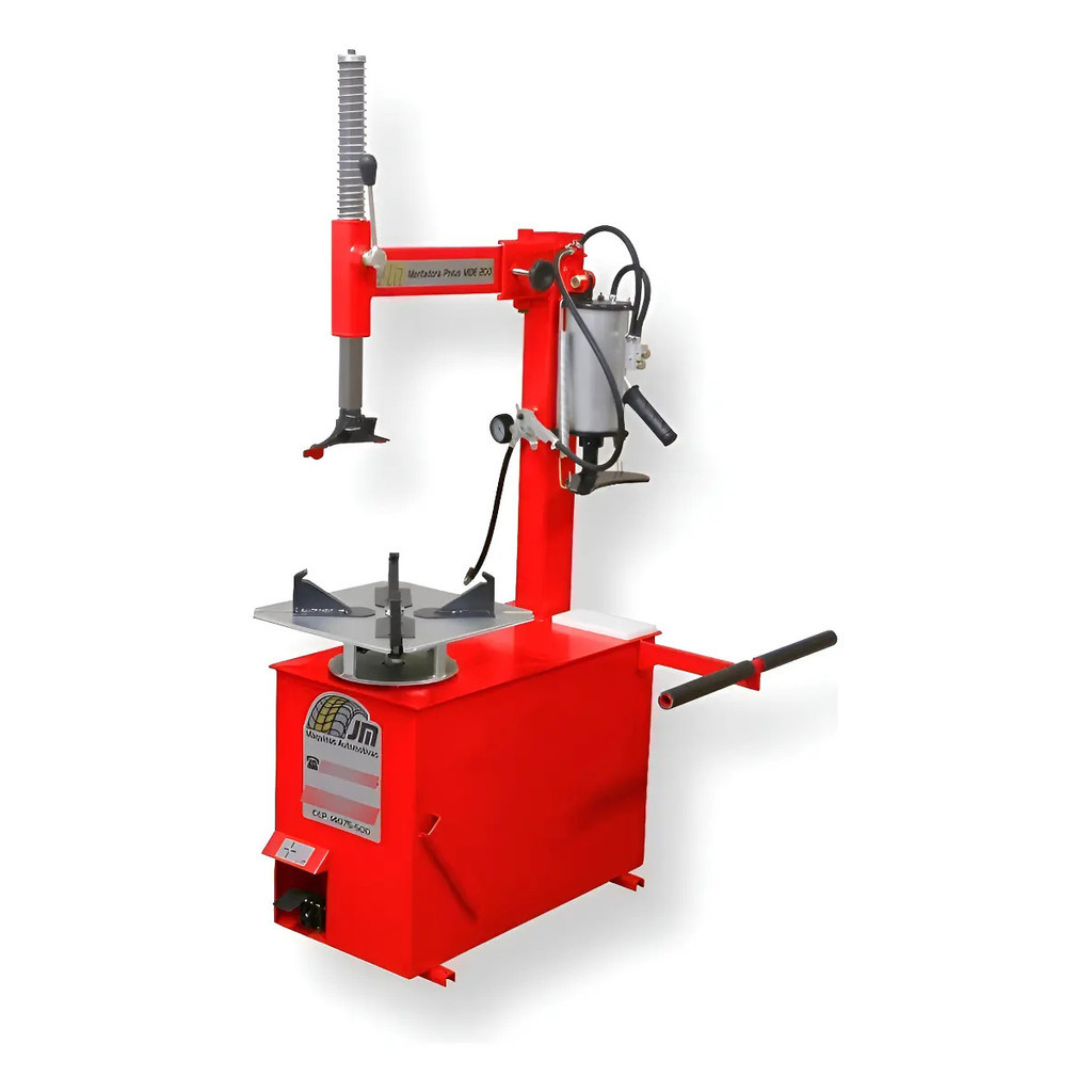 Oferta relâmpago Desmontadora De Pneus Mde-200 Trif. Vermelho - Jm Máquinas